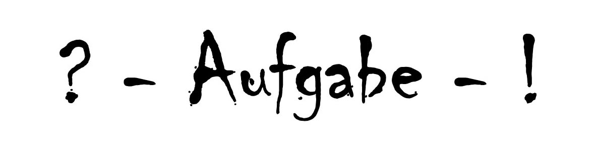 Aufgabe Logo