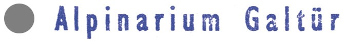 logo alpinarium blau